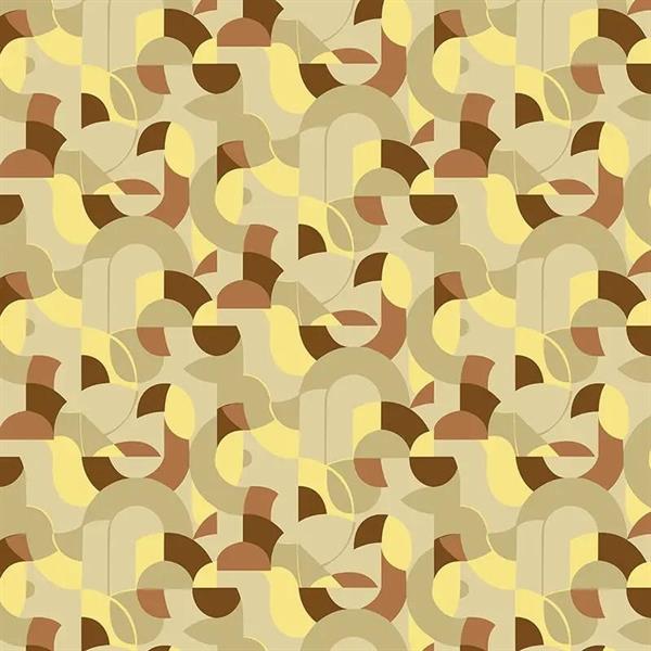 PARATO GUY LA ROCHE     IN TNT DESIGN BROWN-YELL.0,53X10,05MT