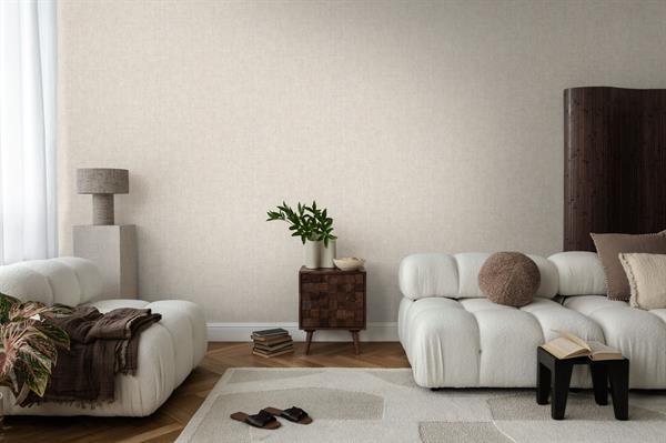 PARATO MUSEUM IN PVC    / TNT UNITO BEIGE 0,53X10,05MT