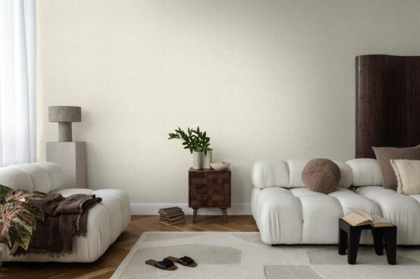 PARATO MUSEUM IN PVC    / TNT UNITO LIGHT BEIGE 0,53X10,05MT