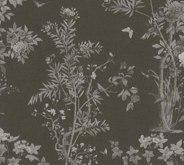 PARATO MUSEUM IN PVC    / TNT FOLIAGE DARK 0,53X10,05MT