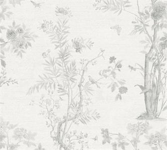 PARATO MUSEUM IN PVC    /TNT FOLIAGE GREY 0,53X10,05MT