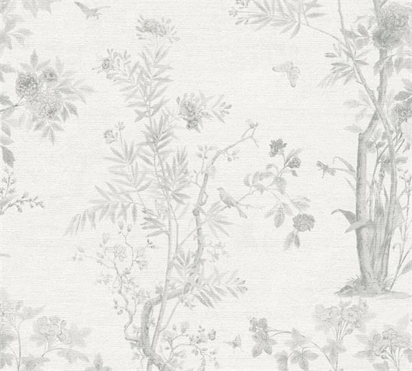 PARATO MUSEUM IN PVC    /TNT FOLIAGE GREY 0,53X10,05MT