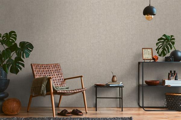 PARATO MUSEUM IN PVC    / TNT UNITO TAUPE 0,53X10,05MT