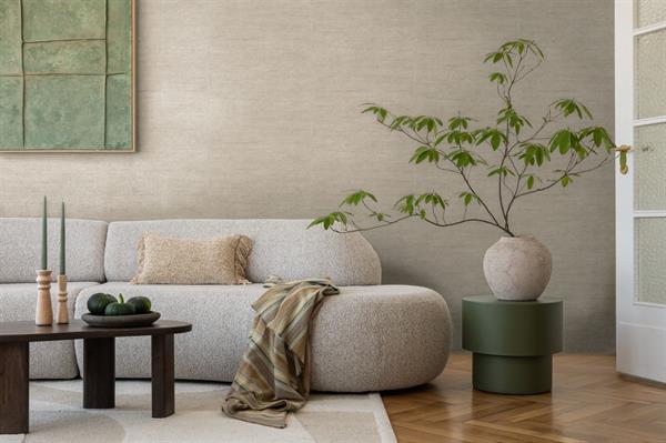 PARATO MUSEUM IN PVC    / TNT UNITO TAUPE 0,53X10,05MT