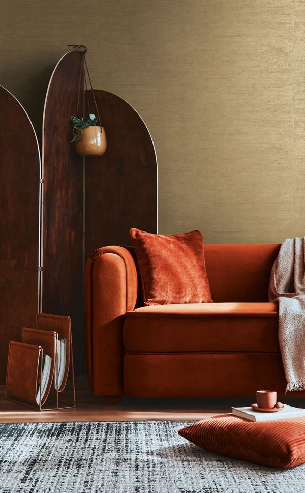 PARATO MUSEUM IN PVC    / TNT UNITO GOLD 0,53X10,05MT