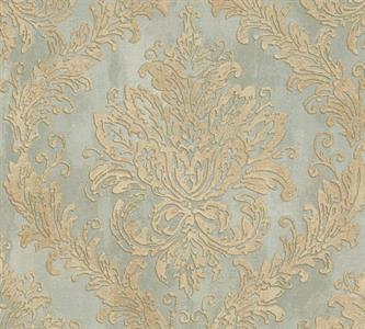 PARATO MUSEUM IN PVC    / TNT DAMASCO GOLD 0,53X10,05MT