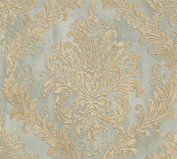 PARATO MUSEUM IN PVC    / TNT DAMASCO GOLD 0,53X10,05MT