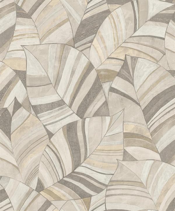 PARATO SERENITY PVC/TNT /FOLIAGE BEIGE 0,53X10,05MT