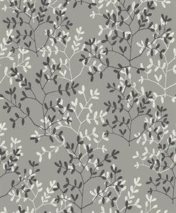 PARATO ANTIBES  IN TNT  /FOLIAGE  GREY 0,53X10,05MT