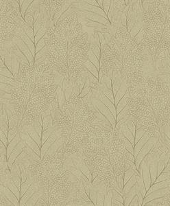 PARATO ANTIBES  IN TNT  / FOLIAGE OLIVE 0,53X10,05MT