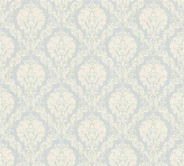 PARATO IN PVC/TNT DAMASCO LIGHT BLUE MIS.1,06HX10.05MT