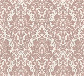 PARATO IN PVC/TNT DAMASCO PINK MIS.1,06HX10,05MT