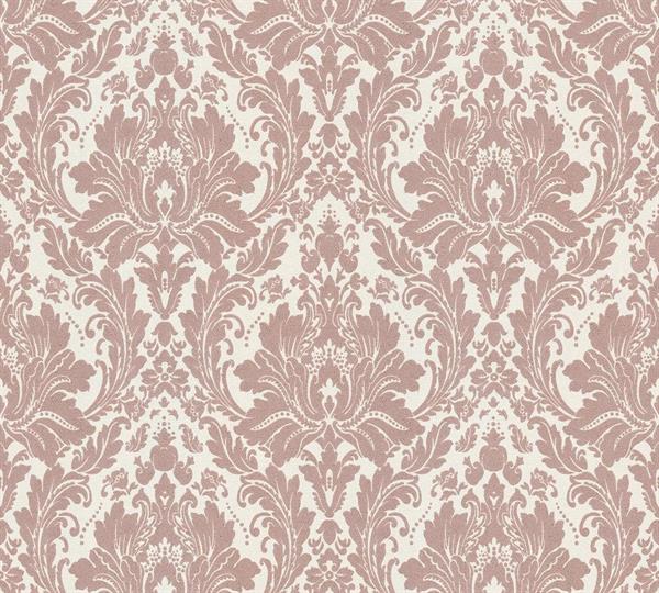 PARATO IN PVC/TNT DAMASCO PINK MIS.1,06HX10,05MT
