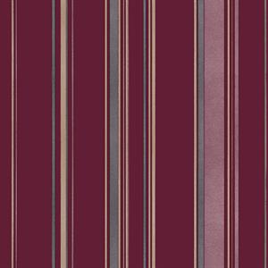 PARATO SMART STRIPES 24 /IN PVC/TNT RIGHE RED 0,53X10,05MT