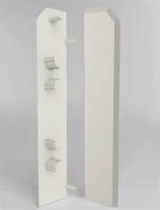 TAPPO FINALE PVC X BATTISCOPA MODERN80 CAPPUCCINO H.8CM CF.10 PZ