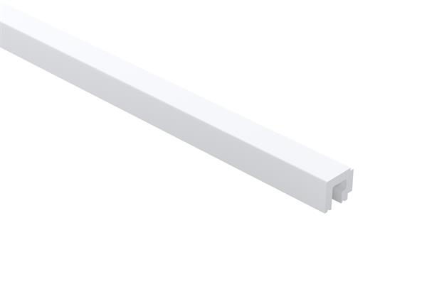 PROFILO SX/ETERNO IN POLYFORCE WHITE 270x2,2x2,5CM CF.58 PZ