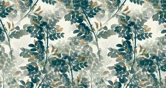 STAMPA DIG. A WORLD OF  WONDER MATT FOLIAGE GREEN MIS. AL MQ