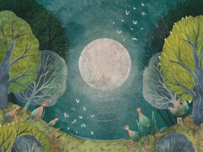 STAMPA DIG. A WORLD OF  WONDER MATT MOON MIS. AL MQ.