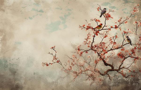 STAMPA DIG. A WORLD OF  WONDER MATT FALL RED MIS. AL MQ