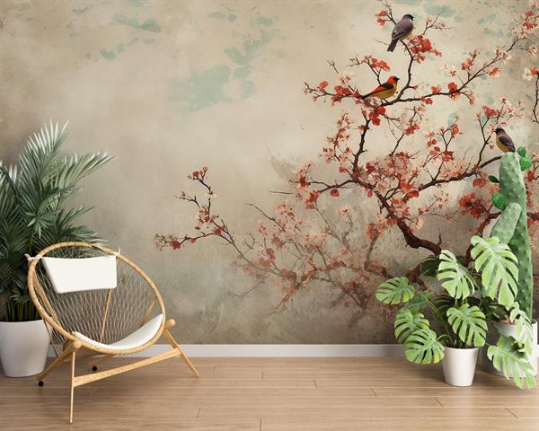 STAMPA DIG. A WORLD OF  WONDER MATT FALL RED MIS. AL MQ