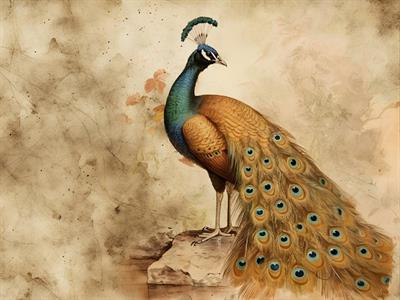 STAMPA DIG. A WORLD OF  WONDER MATT PEACOCK PRINCE MIS. AL MQ