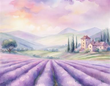 STAMPA DIG. A WORLD OF  WONDER MATT LAVANDA MIS. AL MQ