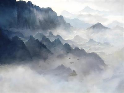 STAMPA DIG. A WORLD OF  WONDER MATT IN THE CLOUDS MIS. AL MQ