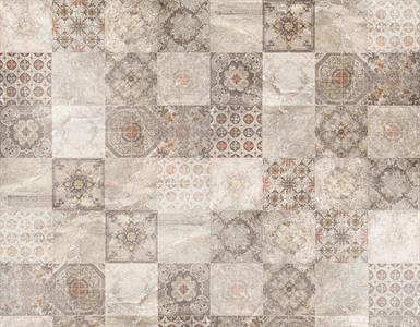 STAMPA DIG. A WORLD OF  WONDER MATT TILES VINTAGE MIS. AL MQ