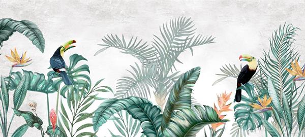 STAMPA DIG. A WORLD OF  WONDER MATT JUNGLE GREEN MIS. AL MQ