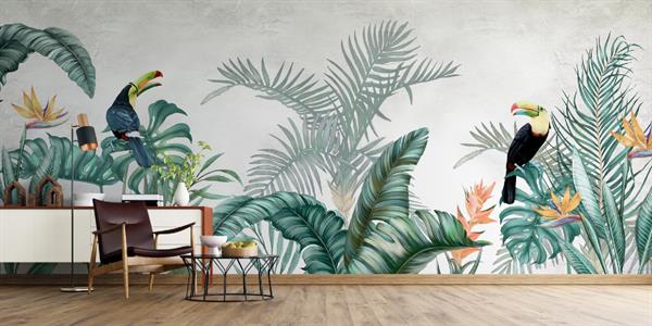 STAMPA DIG. A WORLD OF  WONDER MATT JUNGLE GREEN MIS. AL MQ