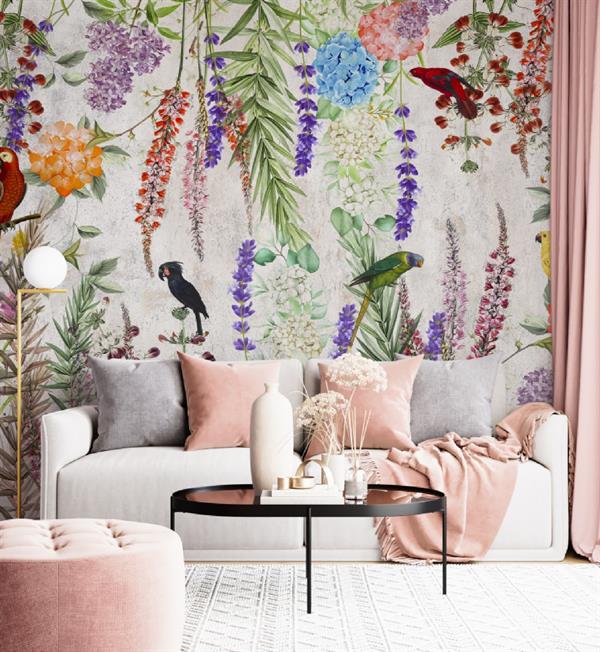 STAMPA DIG. A WORLD OF  WONDER MATT PARROTS MULTI MIS. AL MQ