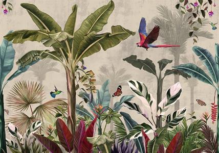 STAMPA DIG. A WORLD OF  WONDER MATT JUNGLE GREEN MIS. AL MQ