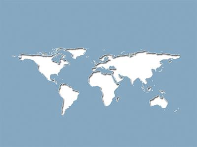 STAMPA DIG. A WORLD OF  WONDER MATT GLOBE BLUE MIS. AL MQ