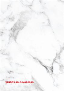 PANNELLO EFFETTO MARMO CARRARA BIANCO IN PVC 280X122 CM SP.2,80