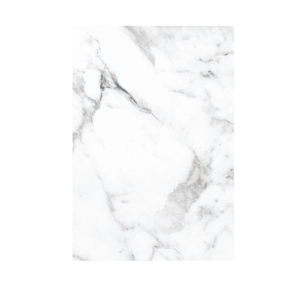 PANNELLO EFFETTO MARMO CARRARA BIANCO IN PVC 80X120 CM SP.2,80