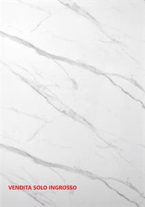 PANNELLO EFFETTO MARMO CALACATTA IN PVC MIS.280X122 CM SP.2,80MM