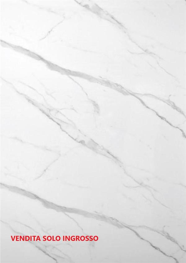 PANNELLO EFFETTO MARMO CALACATTA IN PVC MIS.280X122 CM SP.2,80MM