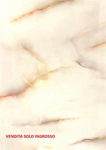 PANNELLO EFFETTO MARMO MIELE BAL IN PVC MIS.280X122 CM SP.2,80MM