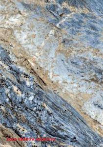 PANNELLO EFFETTO MARMO BLU ONICE IN PVC MIS.280X122 CM SP.2,80MM