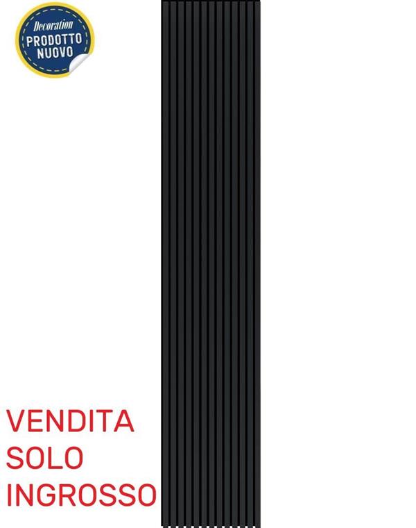 LAMELLO FLEX BELLA AIR BLACK (CF.4 PZ)2780X600X9 MM 13 LISTELLI