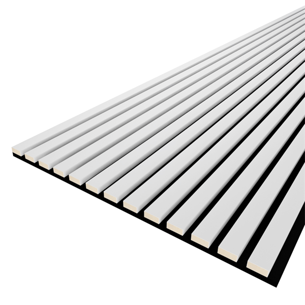 LAMELLO BELLA PRO WHITE FELTRO+MDF  MIS.2780X600X18 MM (CF.2 PZ)