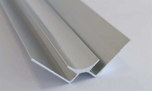 PROFILO ANGOLARE INTERNO COLORE ARGENTO IN ALLUMINIO H.280 CM