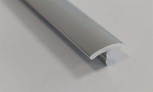 PROFILO DI COLLEGAMENTO A T ARGENTO IN ALLUMINIO H.280CM