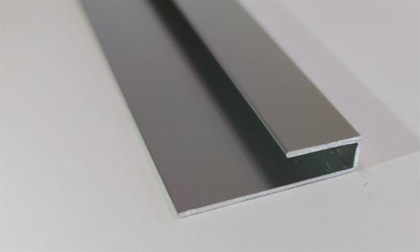 PROFILO FINALE ARGENTO IN ALLUMINIO H.280 CM