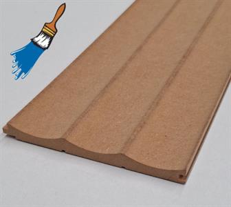 DOGA DUNA IN MDF VERNICIABILE MIS.2750X144X12 MM (CF.5 PZ)