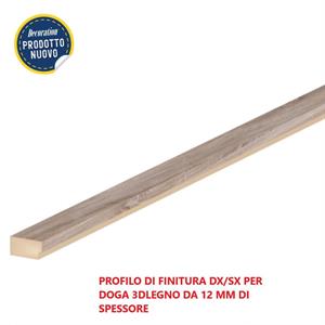 PROFILO DI FINITURA DX/SX 3DLEGNO VINTAGE 2750x27x12MM(CF.16 PZ)