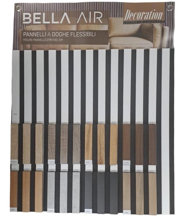 ESPOSITORE LAMELLI BELLA AIR MIS.60X60 CM