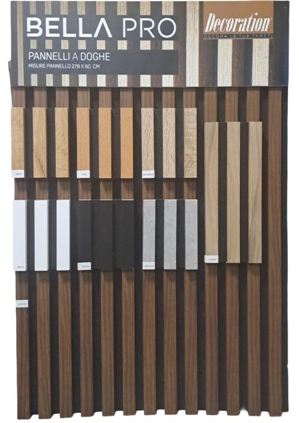 ESPOSITORE LAMELLI BELLA PRO MIS.80X60 CM