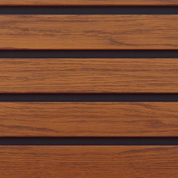 PANNELLO FRONTO MAX IN PVC-U VBLACK GOLDEN 295X28,3X1,2CM CF.10