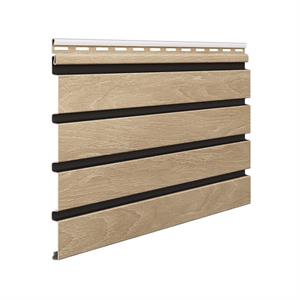 PANNELLO FRONTO MAX IN PVC-U VBLACK OAK 295X28,3X1,2CM CF.10 PZ